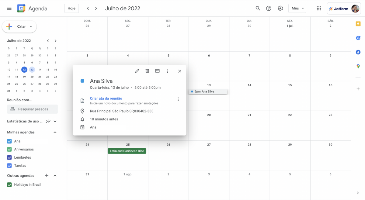 Como Usar O Google Agenda Criando Eventos Seu Formul Rio