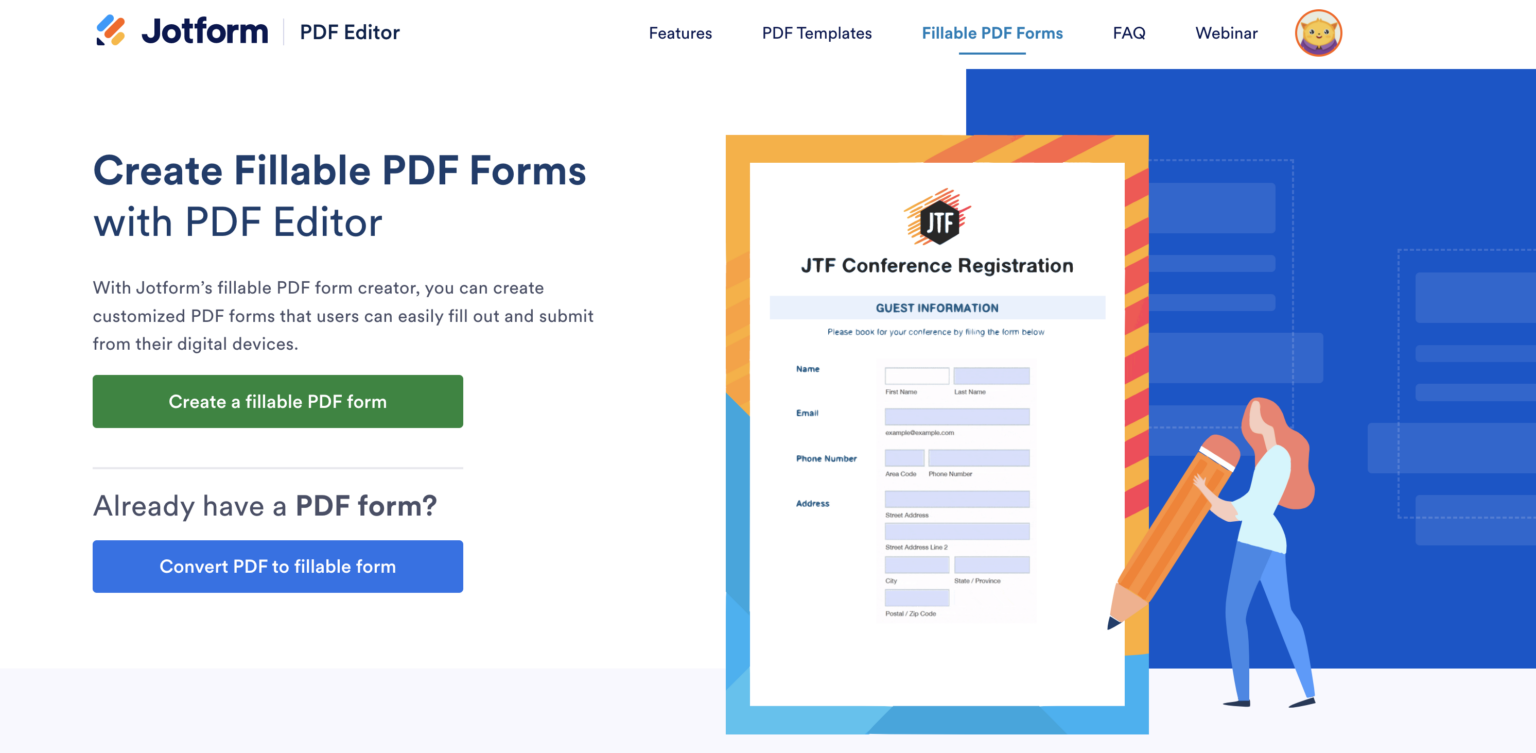 How To Make A Fillable Pdf Form Without Acrobat The Jotform Blog