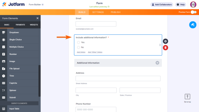 How To Show Or Hide Multiple Fields Conditionally With Section Collapse