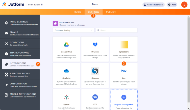 How to Integrate Jotform with Box