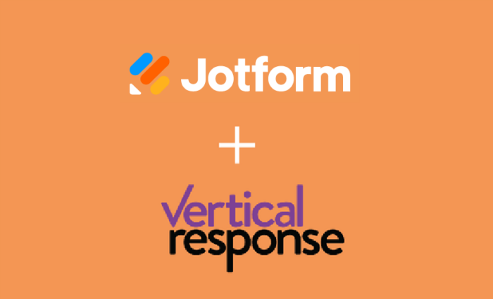 You Can Now Connect VerticalResponse with Jotform