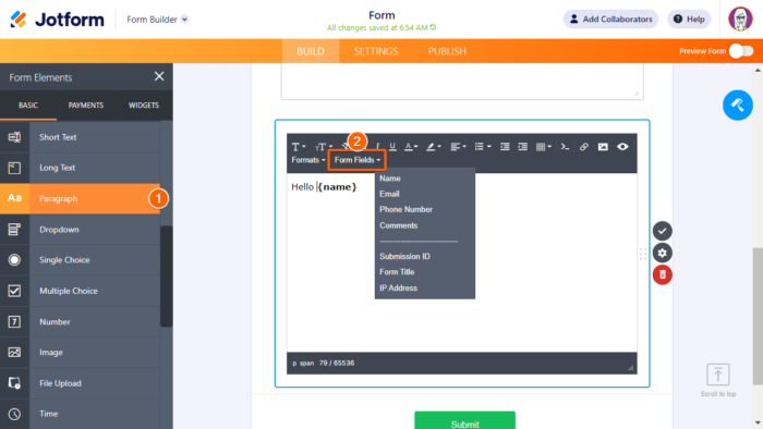 pass-an-input-field-value-to-a-paragraph-element