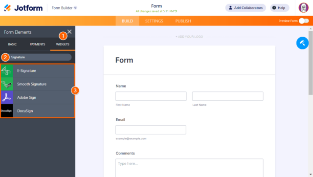 How to Add an E-Signature to Your Form