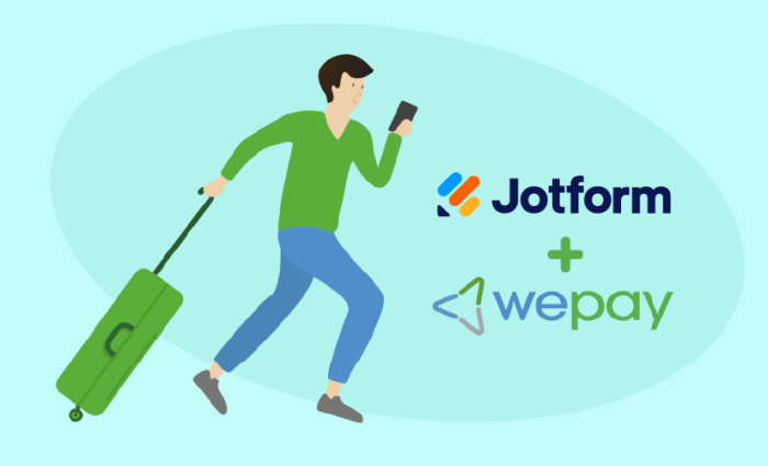 New Integration: Create Payment Forms with WePay and Jotform