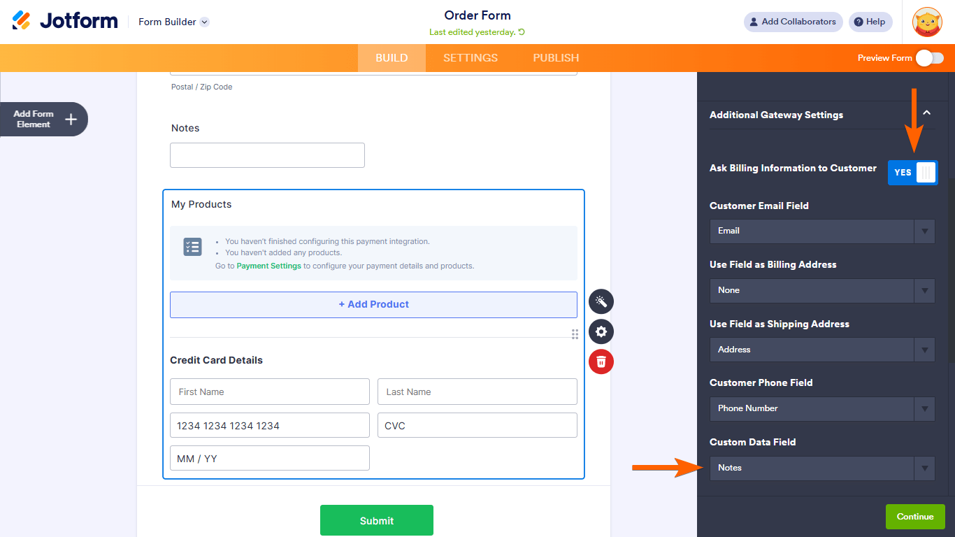 How to Send Custom Data to Stripe Payments