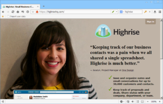 Easy Contact Management with Highrise