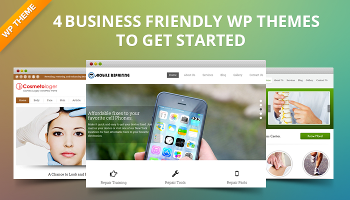 4  WordPress Themes For Your Business Website