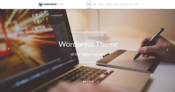 Monstroid: The Next Generation WordPress Theme