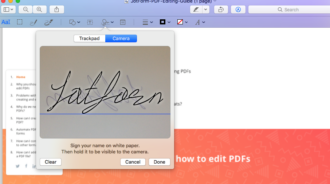 how to insert signature in pdf in preview