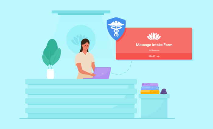 How to make your massage intake forms HIPAA-friendly and clear