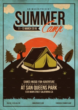 10 beautiful summer camp flyer templates | The Jotform Blog