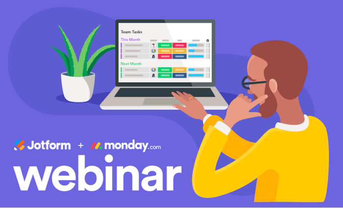 How to make every event successful with Jotform and monday.com