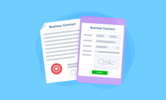 How online contracts are replacing paper contracts