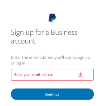paypal personal account sign up
