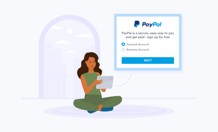 Cuenta de negocios PayPal vs cuenta personal