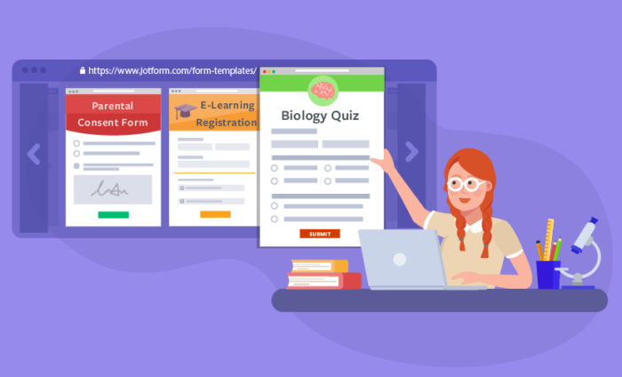 11 façons d’utiliser Jotform en enseignement à distance