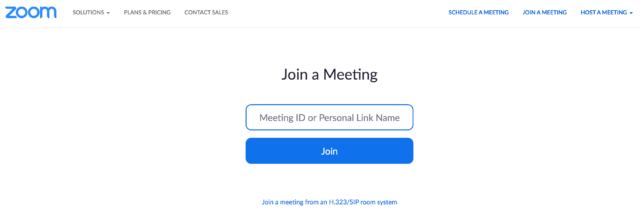 how to join zoom meeting with meeting id