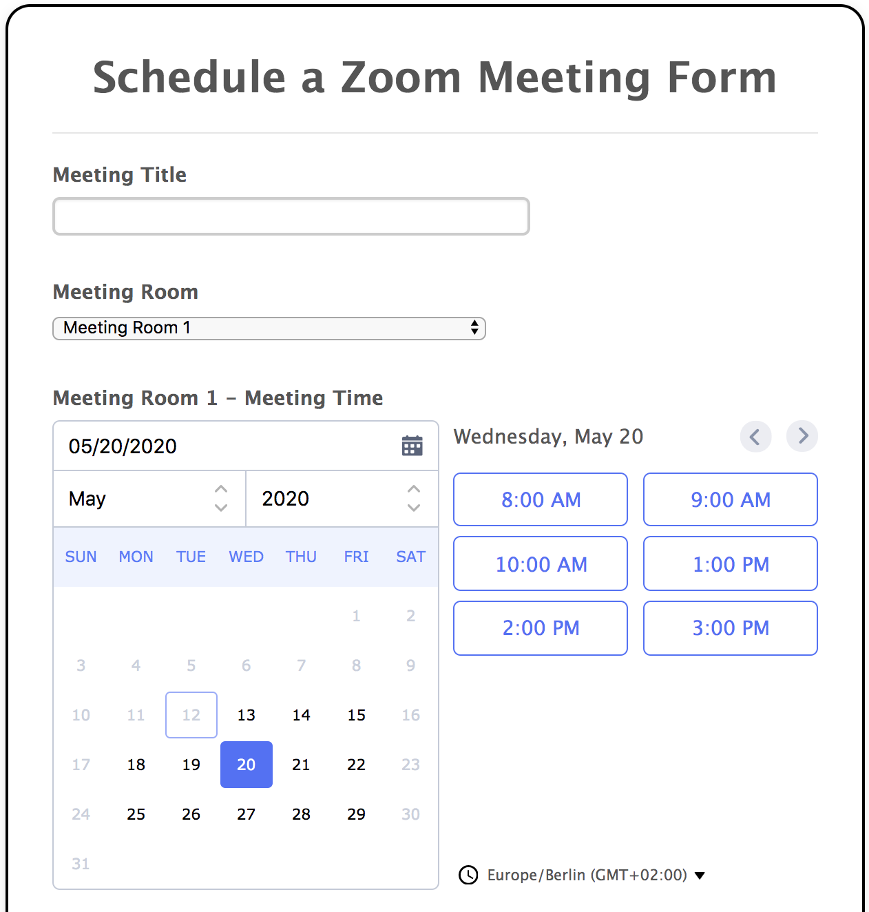 how to set up a zoom meeting georgetown