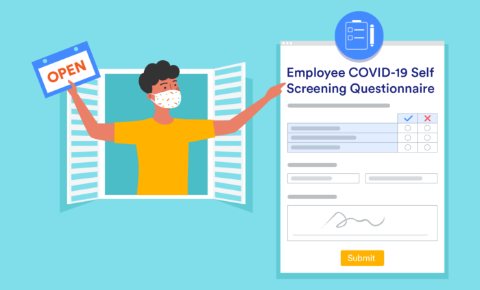 COVID-19 screening questions for reopening businesses