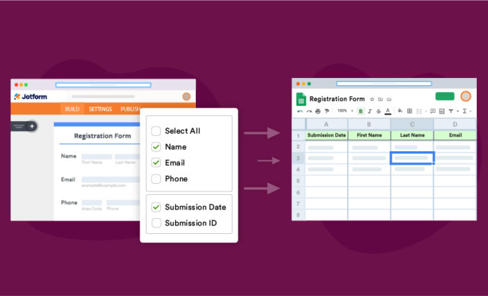 Announcing major updates to Jotform’s Google Sheets integration