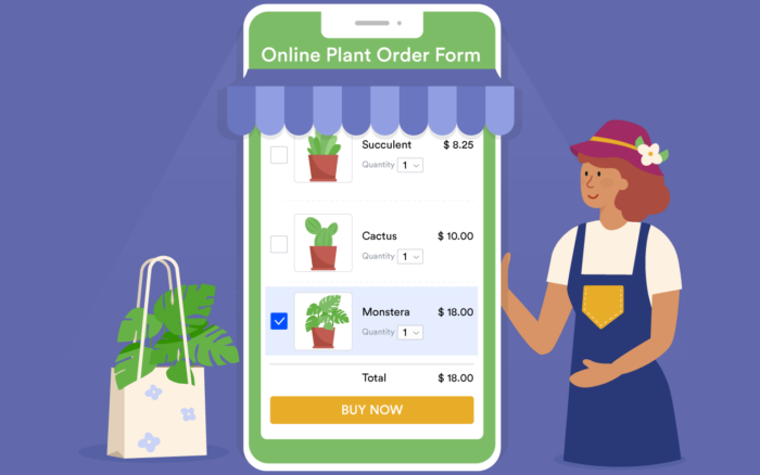 How to sell plants online