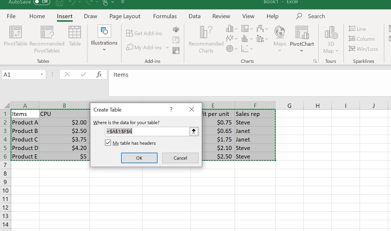 How to create a database in Excel | The Jotform Blog