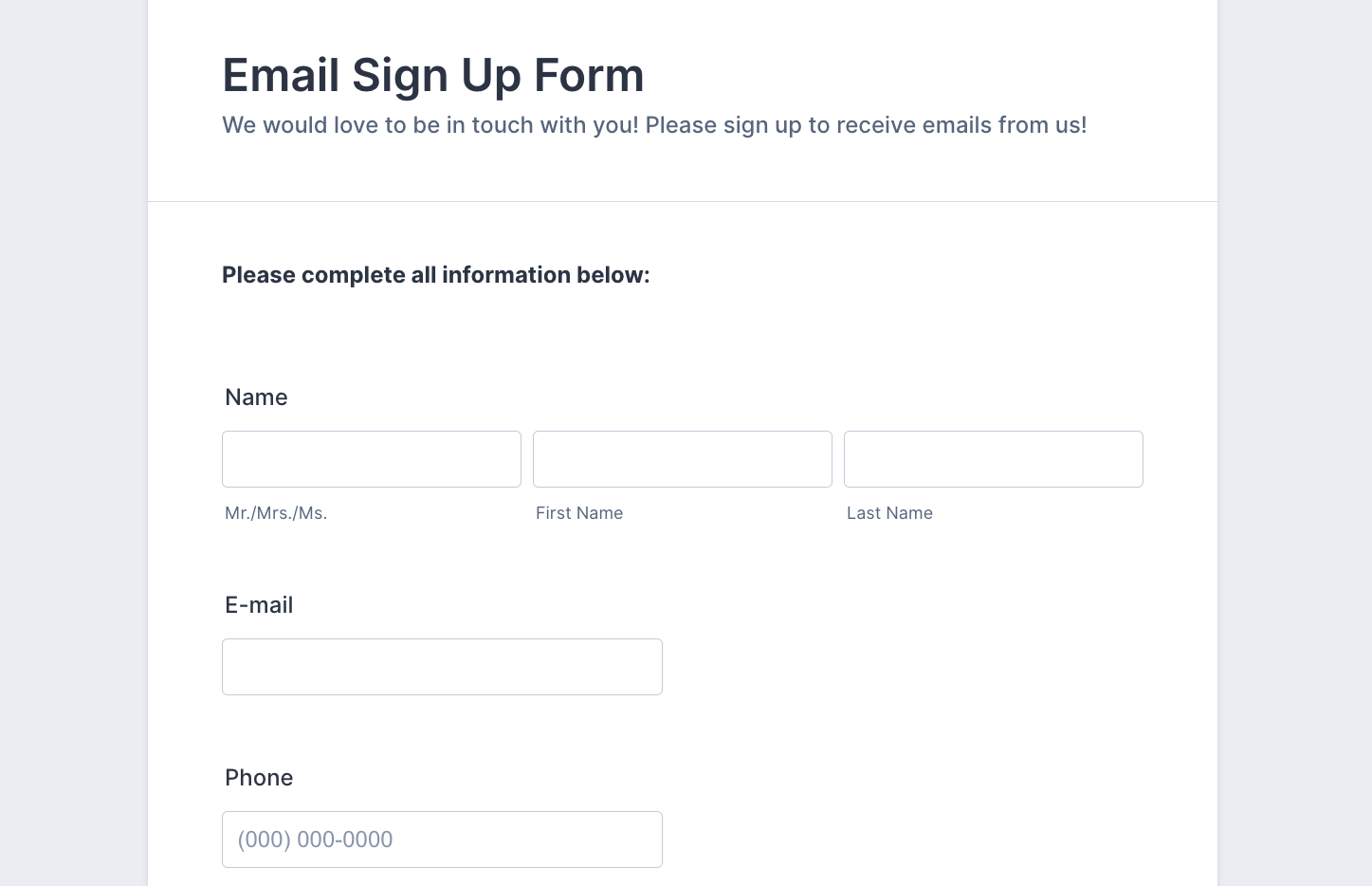 How To Collect Email Addresses With Google Forms The Jotform Blog