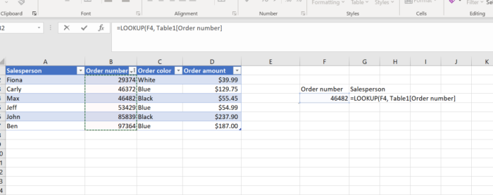 How to use lookup in Excel (and Jotform Tables) | The Jotform Blog