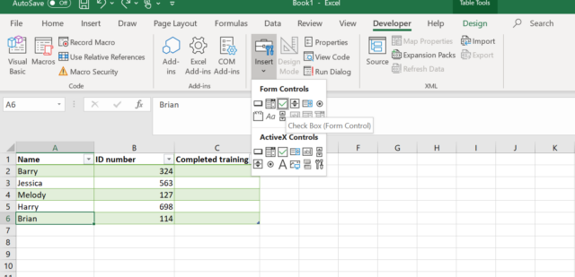 How to insert a checkbox in Excel | The Jotform Blog