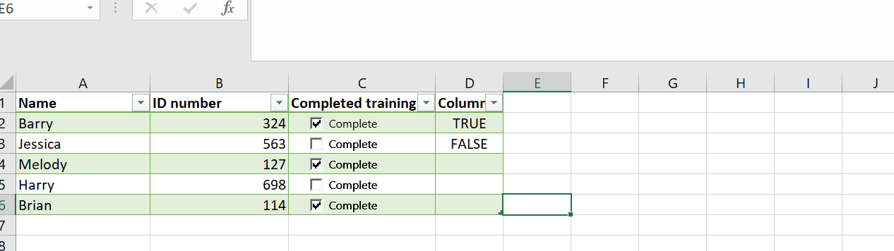 How To Make A Check Box In Excel Bigger