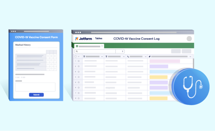 Comment organiser votre distribution de vaccins avec Jotform