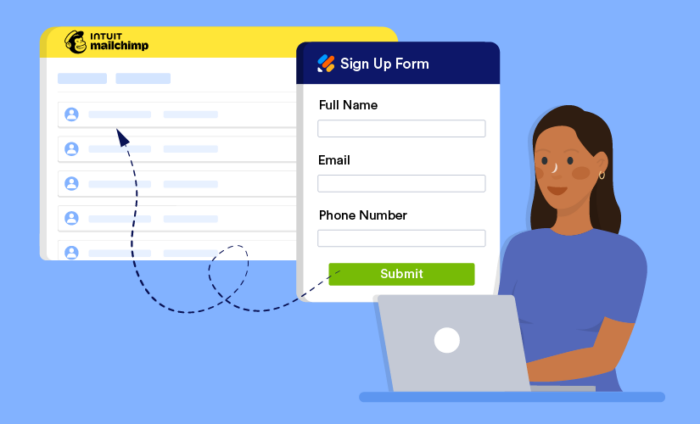 How to create a signup form in Mailchimp