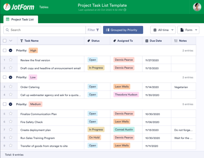 The 6 best project planning tools for 2021 | The JotForm Blog