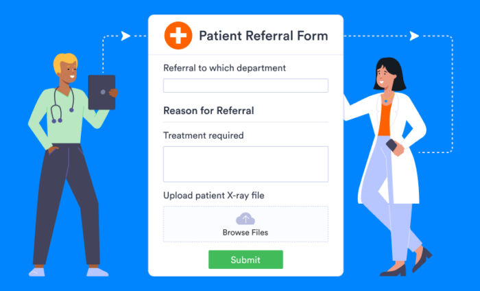How to refer a patient to another doctor