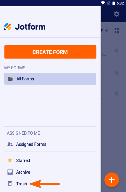 How to Restore Deleted Forms in Jotform Mobile Forms