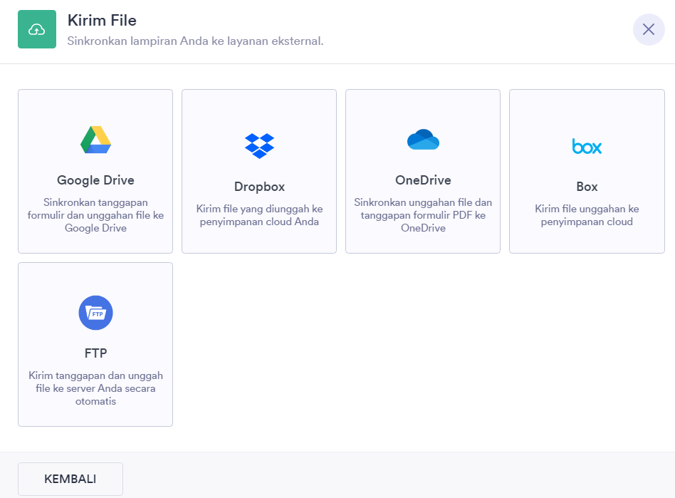 Cara Mengirim File Di Tabel Jotform