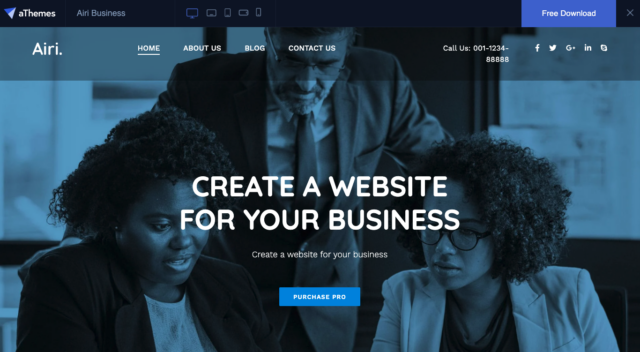 The 5 Best Free WordPress Themes For Businesses | The Jotform Blog