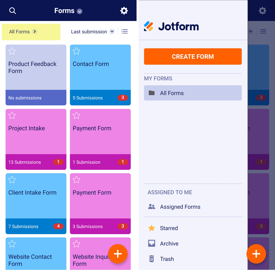 How To View Your Forms And Submission Data In Jotform Mobile Forms App