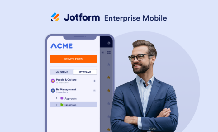 Announcing the Jotform Enterprise Mobile app