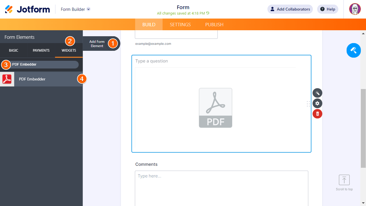 Cara Menampilkan Dokumen PDF Pada Formulir Anda