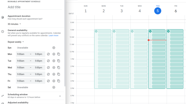 How To Create Appointment Slots In Google Calendar | The Jotform Blog