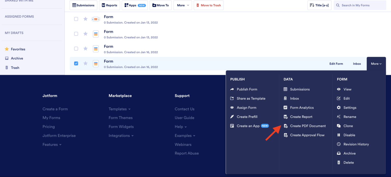 How To Create A Fillable PDF Form Using Jotform | The Jotform Blog