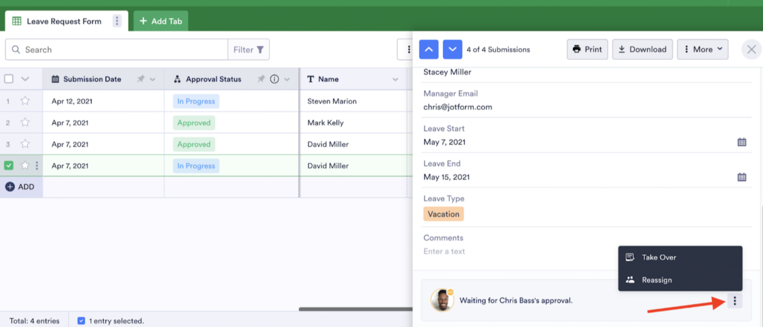 Seamlessly manage and track requests with Jotform Tables | The Jotform Blog