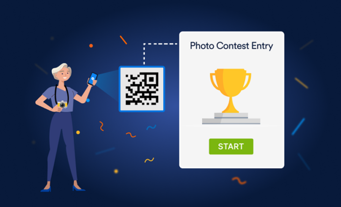 How to run a successful QR code contest