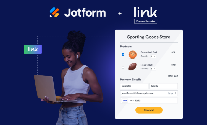Introducing one-click checkout with Link by Stripe