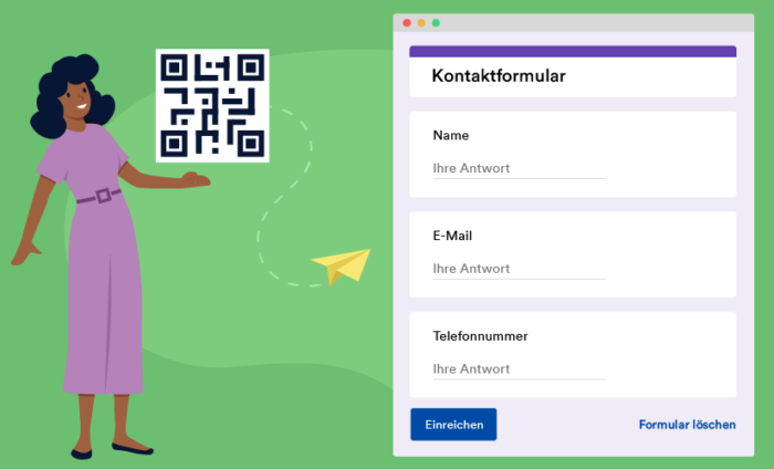 So erstellen Sie einen QR-Code für ein Google-Formular