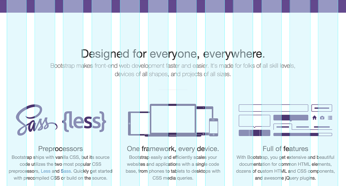 10 Free Bootstrap PSD Grids For Excellent Webdesign | The Jotform Blog