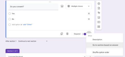 How to create a consent form in Google Forms | The Jotform Blog