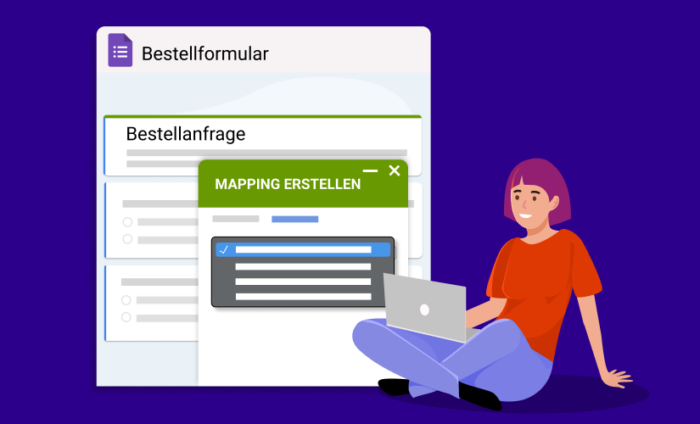 Wie man Dynamische Felder in Google Formulare verwendet