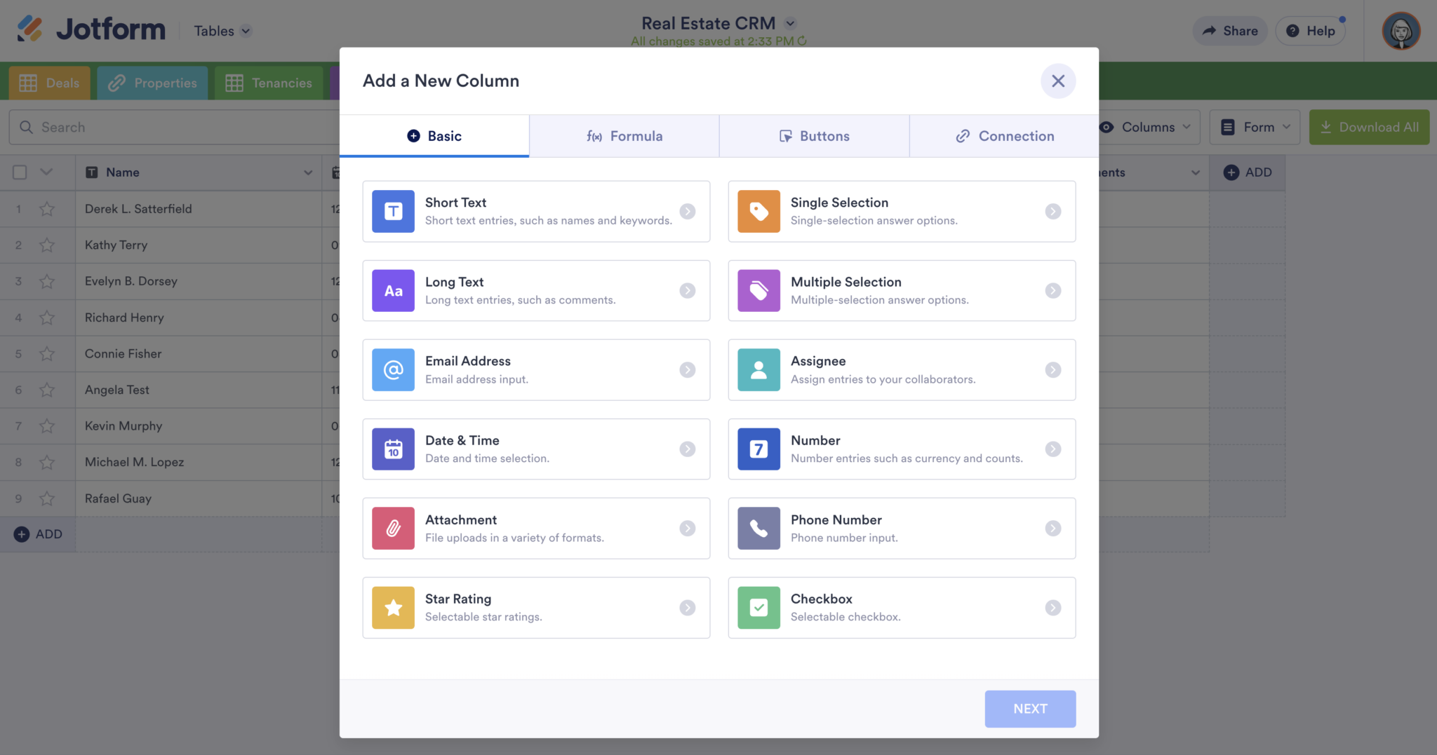 How to create a CRM with Jotform Tables | The Jotform Blog